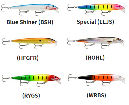 Rapala Scatter Rap Husky 13cm 12g - Wobbler - 022677281390 - 2