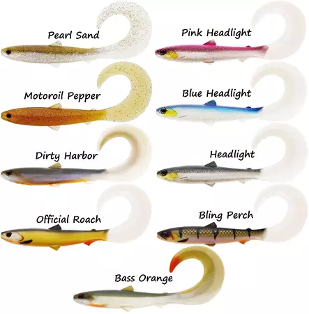 Westin BullTeez Curltail 10cm 6g, 2Stück - Jigs und Shads - P080-000-010 - 1