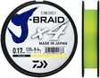 Daiwa J-Braid x4 135m Gelb - Angelschnüre - 043178144830 - 2
