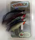 Rutenhalter-Set, Super Tinsel 4 Stück - Fertigfliegen - 6430010610830 - 1