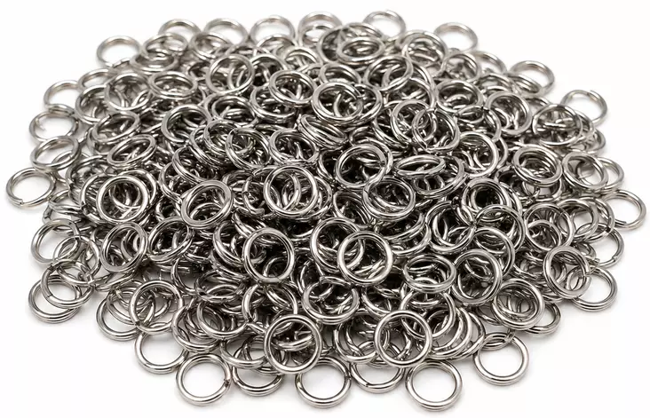 G.T.R Köderring 100 Stück 10 mm - Vorfachmaterialien und Schnüre - 1400-100-10 - 1