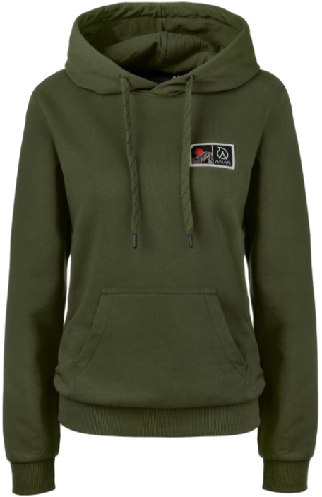 Anar Kero Damen Hoodie, Grün - Anoraks und Unterwäsche - 6438014369210 - 1