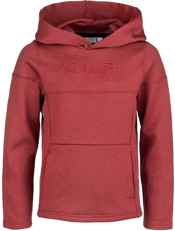 Anar Ropi Kinder Kapuzenpullover, rot - Anoraks und Unterwäsche - 6438014295700 - 1