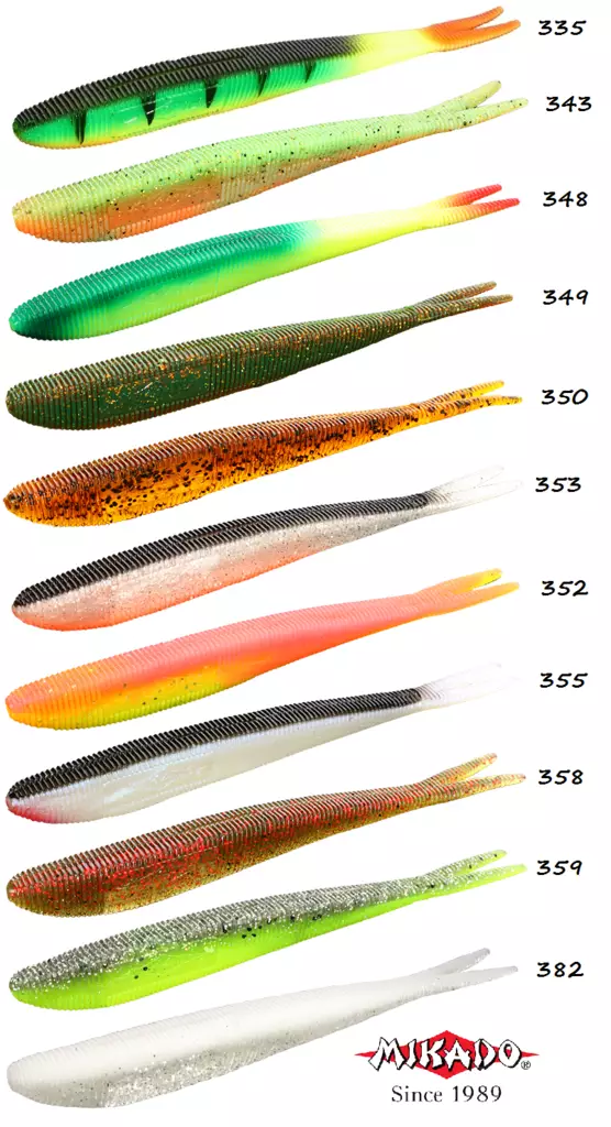 Kalajigi, Mikado Saira 14cm 5 Stück - Jigs und Shads - 5900637367680 - 1