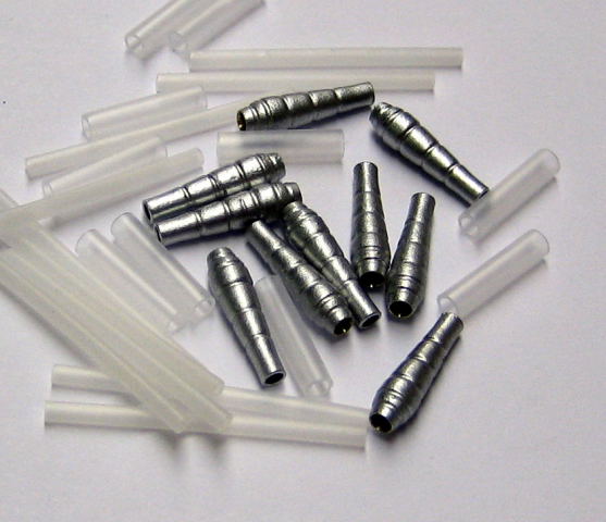 Mikro Tropfenrohr 10mm x 3 - Fliegenkopfgewichte, Rohre und Augen - 6430021456120 - 1