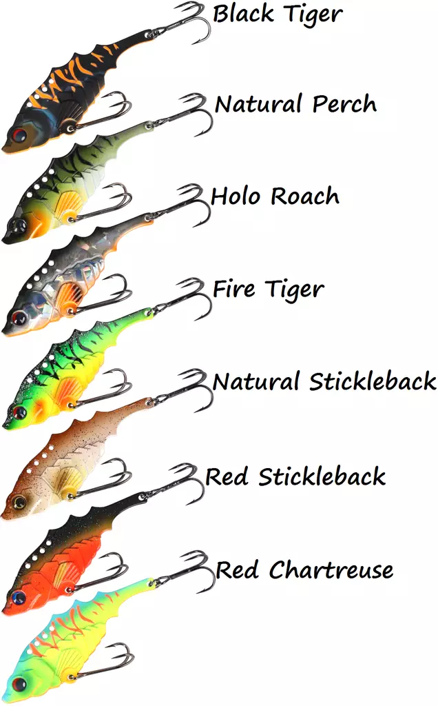 Mikado M-Vib 55mm 10g, Blade Köder - Löffel - PMB-MVIB-10 - 1