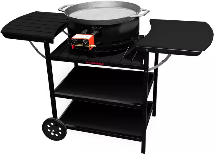 Muurikka Sommerküche, Gas schwarz - Muurikka Pfannen, Smoker, Kochen - 54110100 - 1