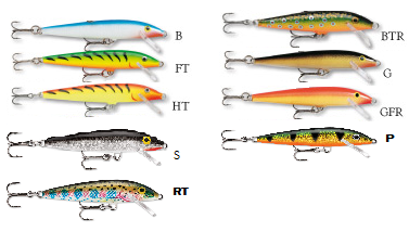 Rapala Original 11cm 6g - Wobbler - 022677137100 - 1
