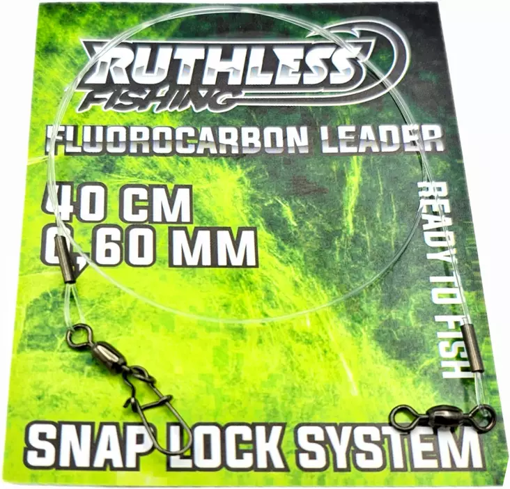 Ruthless Fluorocarbon-Vorfach 40 cm - Angelschnüre - 8605039527780 - 1