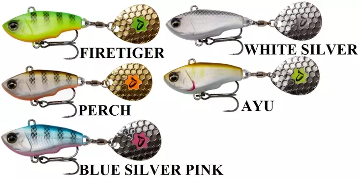 Savage Gear Fat Tail Spin 5,5cm 9g - Liegen - 71700 - 1