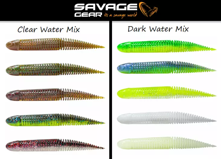 Savage Gear Ned Dragon Tail Slug 8,8 cm - Jigs und Shads - 5706301002630 - 1