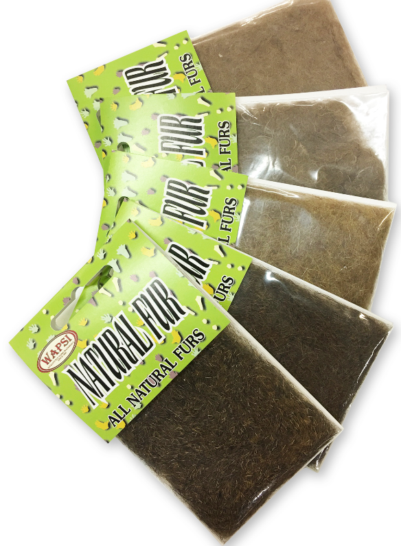 Wapsi Naturfell-Dubbing - Synthetische Fliegenmaterialien - 05352610910 - 1