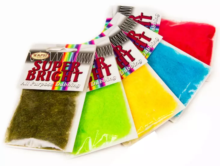 Wapsi Super Bright Dubbing - Synthetische Fliegenmaterialien - 05352609720 - 1