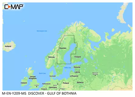 C-Map Discover Seekartenkarte M-EN-Y209-MS - Echolot Zubehör - 9420064119271 - 1