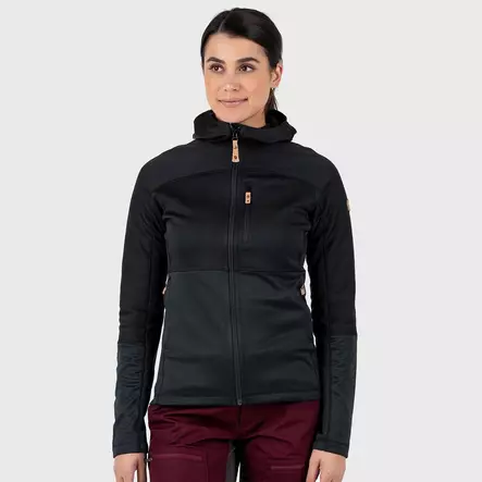 Fjällräven Abisko Trail Fleece W, Schwarz - Fjällräven Jacken - 7323450210341 - 2