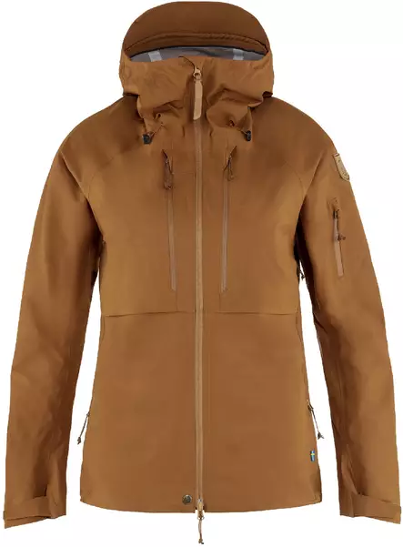 Fjällräven Keb Eco-Shell W Jacke, Kastanie - Fjällräven Jacken - 7323450646621 - 1
