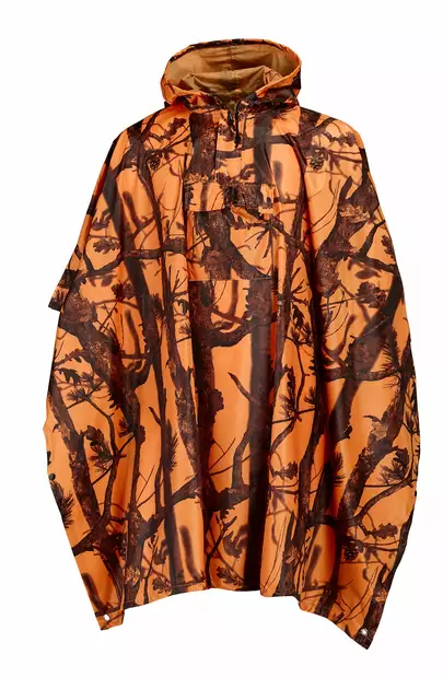 Poncho, Perkussion orange camo - Jacken - 3660529077401 - 1