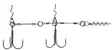 BKK Chain-21 Stinger - Jig-Ausrüstungen - BKKCHAIN21 - 1