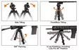 Bipod Leapers UTG Heavy Duty Recon 360 - Waffenaccessoires - 4717385551541 - 4