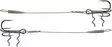 Daiwa Prorex Tail Stinger 2 Stück - Jigs und Shads - 4066466060381 - 1