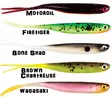 Power Bait Sneak Minnow 3" Jigg, 6 Stück - Jigs und Shads - 028632913001 - 1