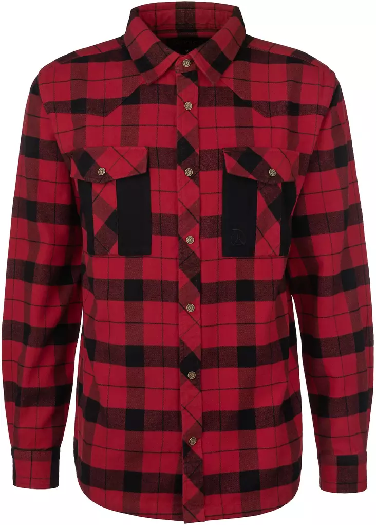 Anar Kevo Rot, Flanellhemd - Anoraks und Unterwäsche - 6438014383131 - 1