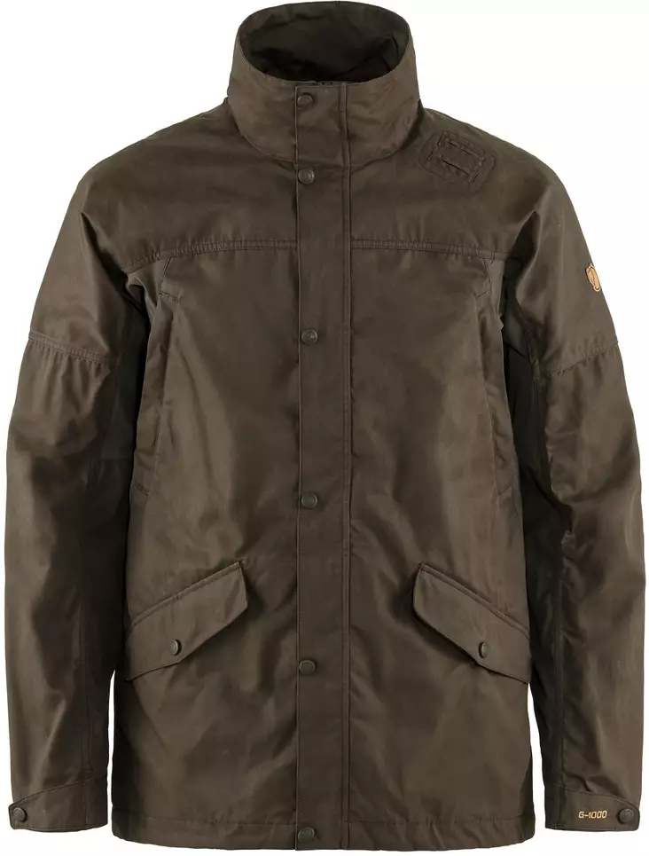 Fjällräven Forest Hybrid Jacke, D.Olive - Fjällräven Jacken - 86901 - 1