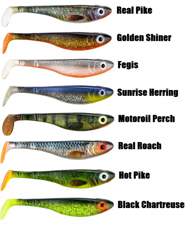 Abu Garcia McPrey 12cm, 4 Stück - Jigs und Shads - 036282983631 - 1