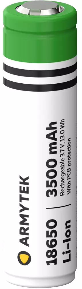 ArmyTek 18650 350mAh Li-Ion Akku, PCB - Handscheinwerfer - 6957713002521 - 1