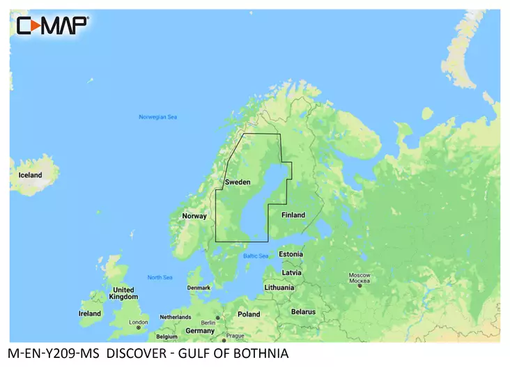 C-Map Discover Seekartenkarte M-EN-Y209-MS - Echolot Zubehör - 9420064119271 - 1