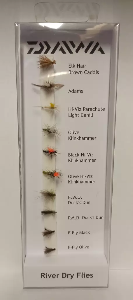 Daiwa Fliegenfischerset, River Trockenfliegen - Fertigfliegen - 5055161887781 - 1