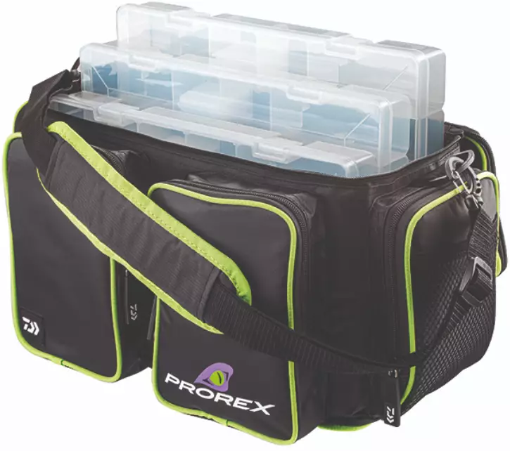 Daiwa Prorex Transporttasche L drei Boxen - Angelboxen und Zubehör - 4059845094671 - 1