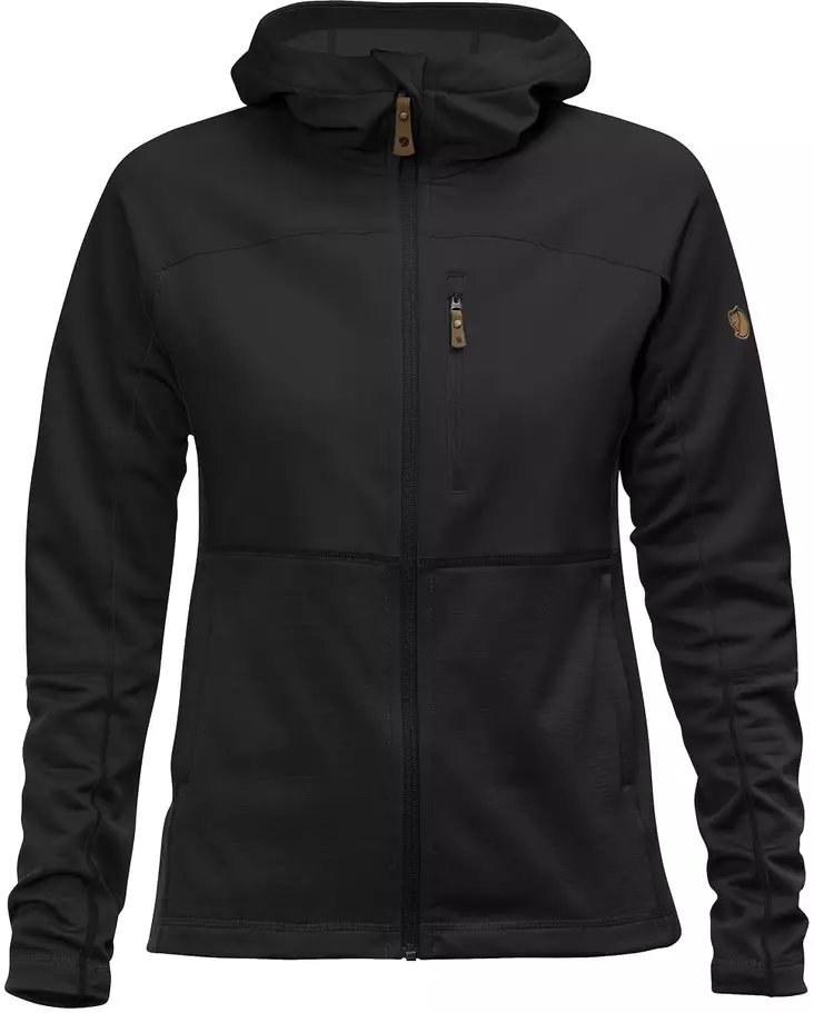 Fjällräven Abisko Trail Fleece W, Schwarz - Fjällräven Jacken - 7323450210341 - 1