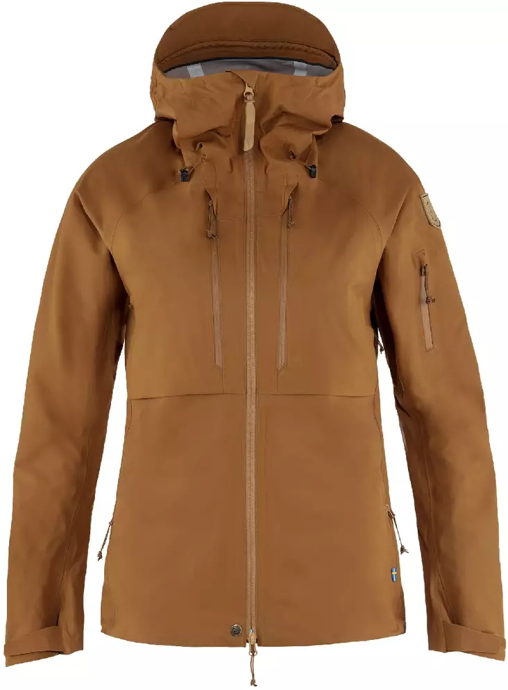 Fjällräven Keb Eco-Shell W Jacke, Kastanie - Fjällräven Jacken - 7323450646621 - 1