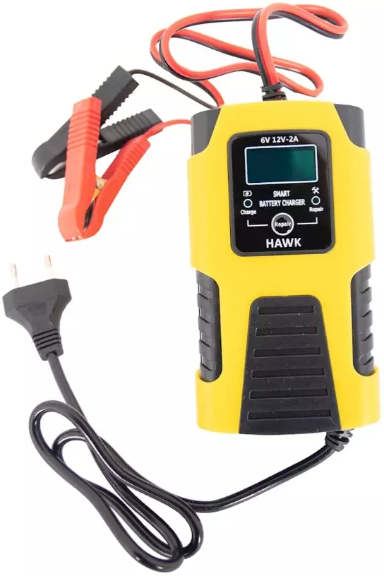 Hawk Blei-Akku-Ladegerät 6 V/12 V - Tracker GPS-Halsband - 7333080077031 - 1