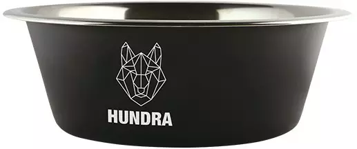 Hundra Futternapf 2,8l, schwarz - Hundeausrüstung - 6438347019531 - 2