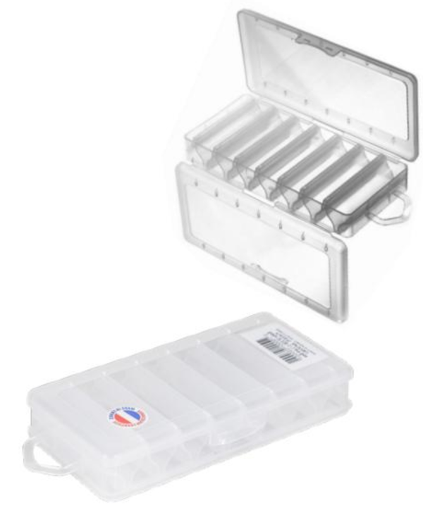 Zweifachbox, 190x95x34 - Angelboxen und Zubehör - 3760001035551 - 1