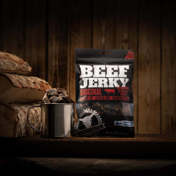 Trockenfleischstück Rindfleisch Jerky - Trekkingnahrung - Rucksacknahrung - Wanderverpflegung - 6430063300061 - 1