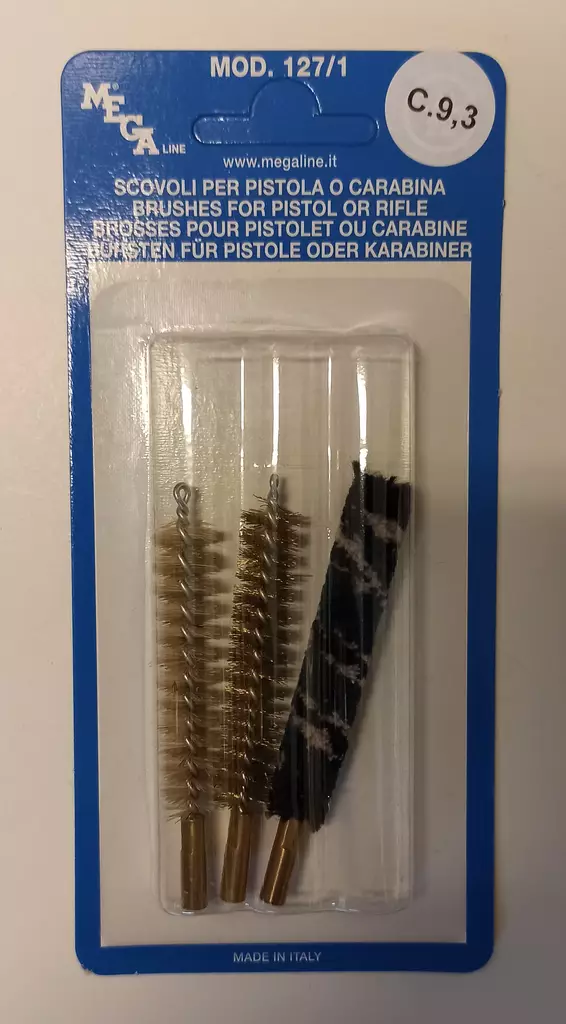 MEGAline, Putzset Kaliber 9,3 - Produkte zur Seenpflege - 6419796017651 - 1