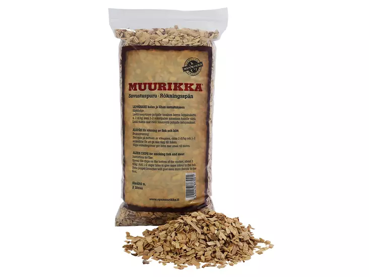 Muurikka Räucherchips, Esche 2L - Muurikka Pfannen, Smoker, Kochen - 6412456863001 - 1