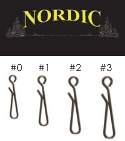 Quick Snap Verschluss Nordic, 6 Stück - Vorfachmaterialien und Schnüre - 6420071079331 - 1