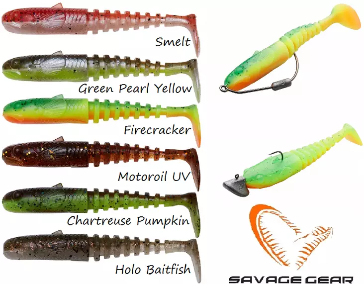 Savage Gear Gobster Shad 7,5 cm 5 g, 5 Stück - Jigs und Shads - 5706301769351 - 1