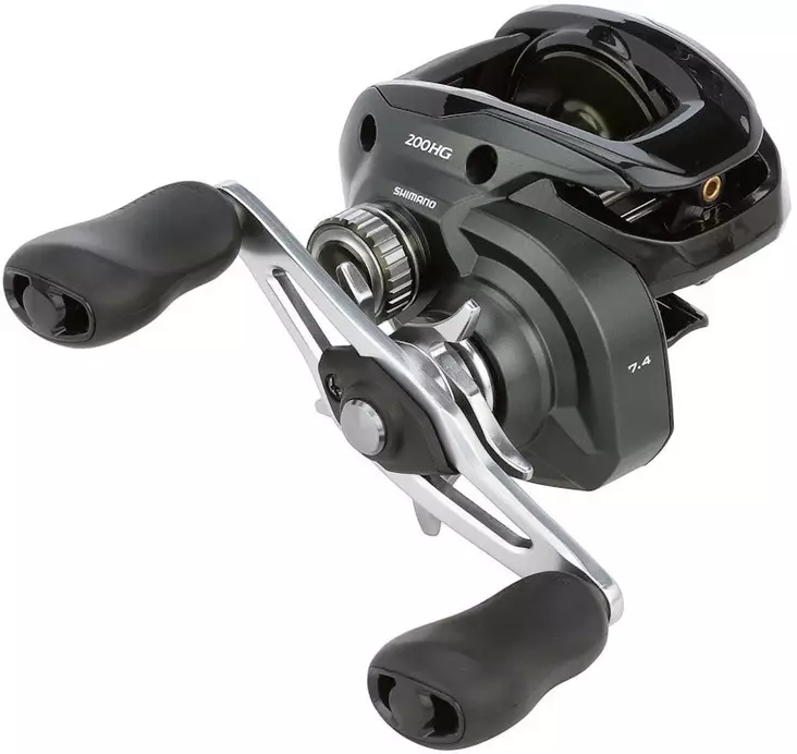 Shimano Curado M 200, Baitcasting Rolle - Casting Multiplier Rollen - 022255279161 - 1