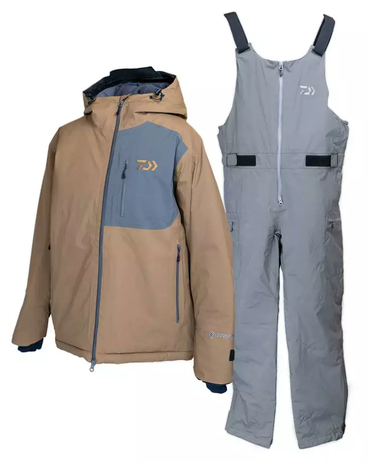 Eisanglanzug, Daiwa Gore-Tex Braun - Wärmende Angel- und Outdooranzüge - 221981 - 1