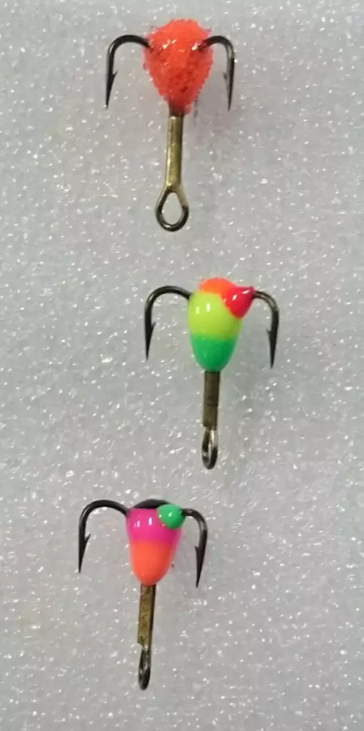 Farbenhaken Set, Ahola Fishing VMC8-201 - Balanspieße, stehende Spieße, Mormyschen - 8201000001 - 1