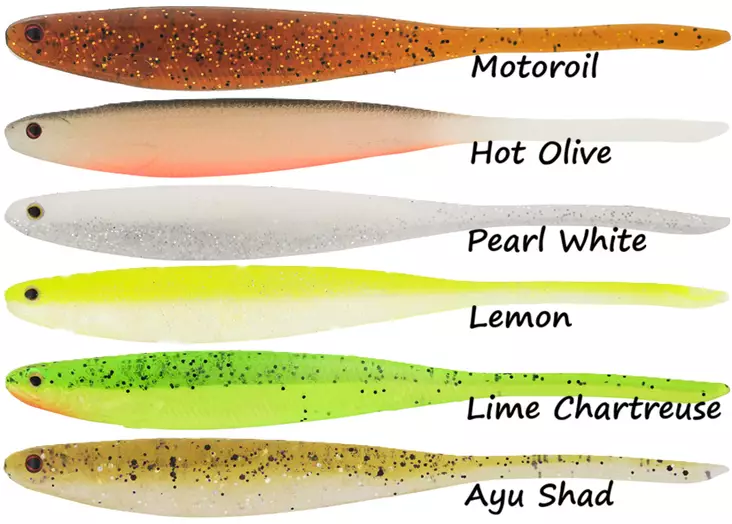 Westin ShadTeez Pintail 11 cm 3,5 g, 2 Stück - Jigs und Shads - P245-XXX-251 - 1