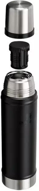 Stanley Thermos Classic 0,59L Schwarz - Kochen, Thermosflaschen und Trinkflaschen - 1200185004612 - 2