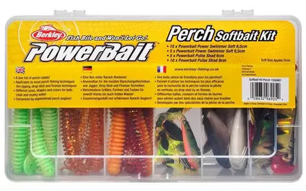 Berkley PowerBait Softbait-Kit - Jigs und Shads - 028632969052 - 2