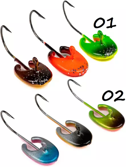 Jesse Mambo, vertikaler Jigkopf 6,15g - Balanspieße, stehende Spieße, Mormyschen - 6417512529722 - 2