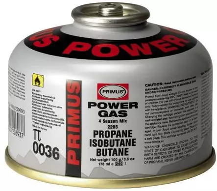 Primus Power Gas 100G Gaskartusche - Primus Campingausrüstung - 7330033911732 - 1